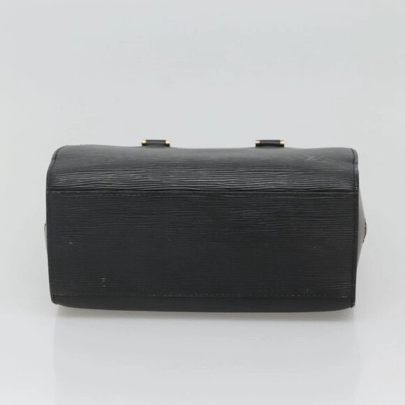 LOUIS VUITTON Epi Pont Neuf Hand Bag Black M52052 LV Auth ep8561 - Picture 7 of 14